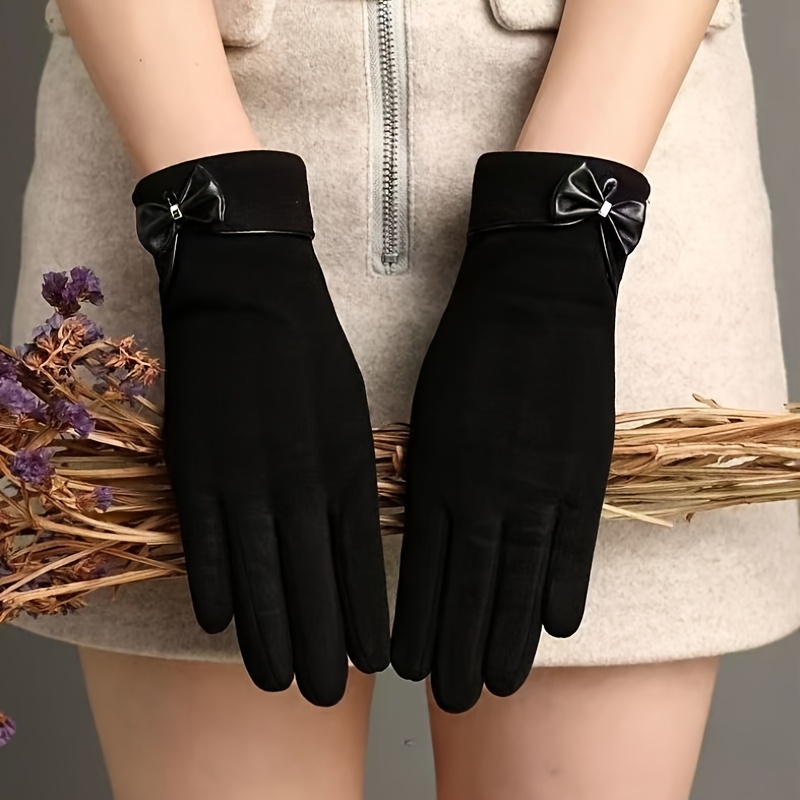 Cycling Commute Essentials - الشتاء المرأة القوس شاشة تعمل باللمس