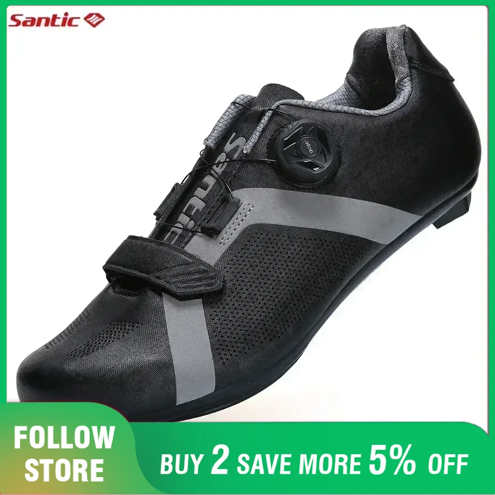 أحذية Santic لركوب الدراجات تن - مراجعة Cycling Commuter Shoes وسعره