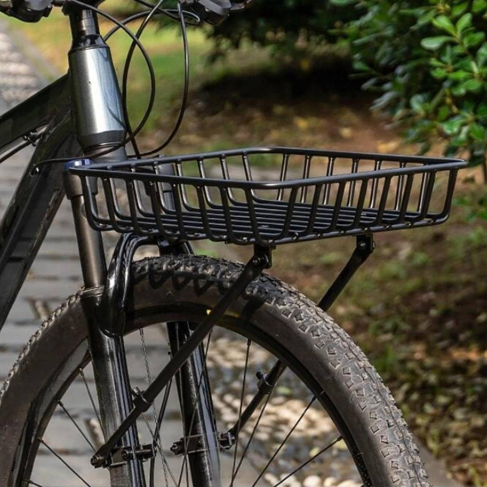 سلة أمامية من الألومنيوم خفيفة - مراجعة Cycling Commuter وسعره
