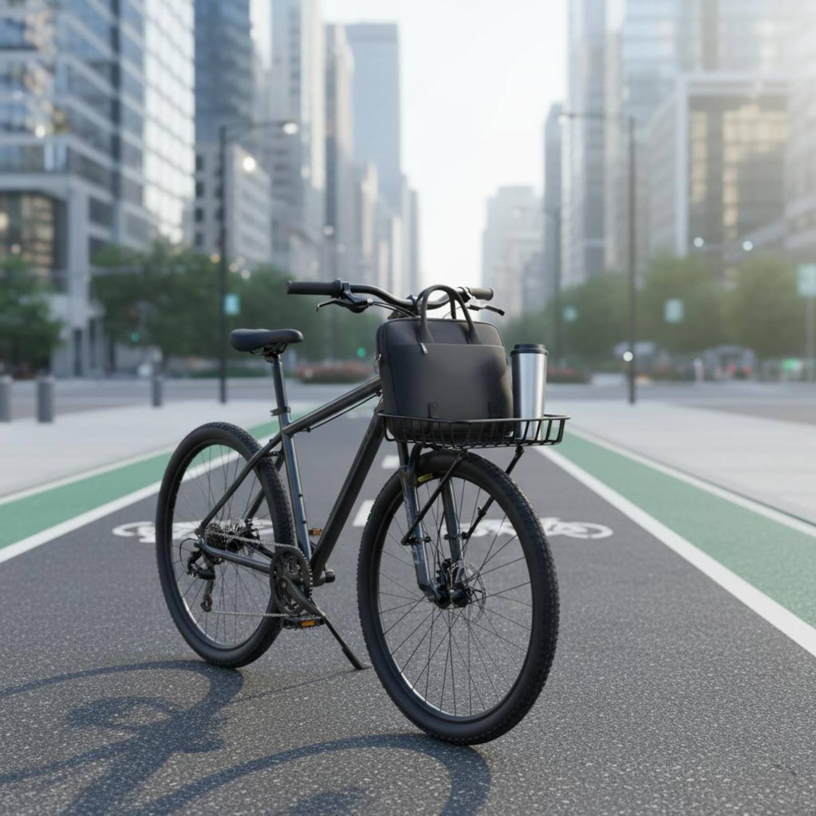 سلة أمامية من الألومنيوم خفيفة - مراجعة Cycling Commuter وسعره