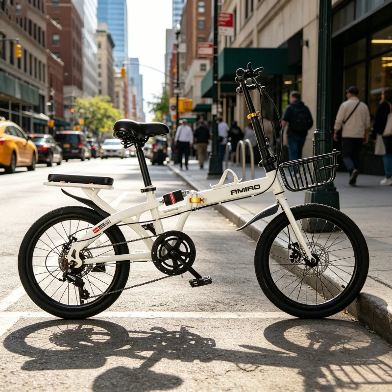 دراجة قابلة للطي خفيفة الوزن م - مراجعة Commuting With Bike وسعره